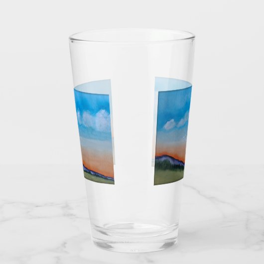 Graceful Glowing Sunset Hills Glas (Links)