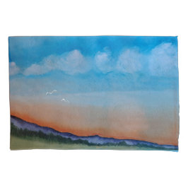 Graceful Glowing Sunset Hills Kussensloop