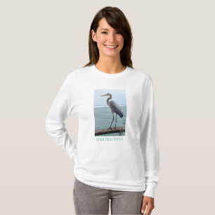 Graceful Great Blue Heron Dames Sweatshirt