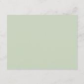 Graceful Greenery Advice for Bride and Groom Informatiekaartje (Achterkant)