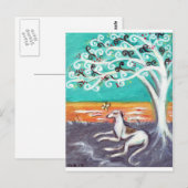 Graceful Greyhound Briefkaart (Voorkant / Achterkant)
