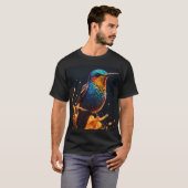 Graceful Hummingbird vlucht T-shirt (Voorkant volledig)