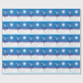 Graceful Ice Skater Cadeaupapier (Vlak)