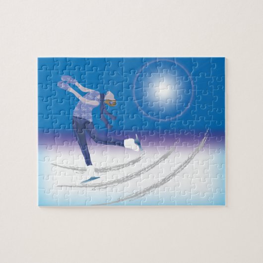 Graceful Ice Skater Legpuzzel (Horizontaal)