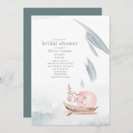 Graceful Japanse boot in het Vrijgezellenfeest van Kaart