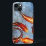 Graceful Koi I iPhone 13 Hoesje<br><div class="desc">Dieren</div>