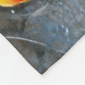 Graceful Koi I Fleece Deken (Hoek)