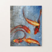 Graceful Koi I Legpuzzel (Verticaal)