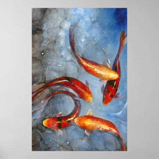 Graceful Koi I Poster (Voorkant)