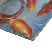 Graceful Koi I Snijplank (Hoek)