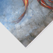 Graceful Koi I Tissuepapier (Detail)