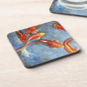 Graceful Koi II Drankjes Onderzetter (Linkerzijde)