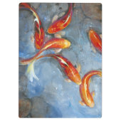 Graceful Koi II Klembord (Achterkant)