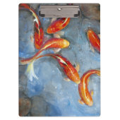 Graceful Koi II Klembord (Voorkant)