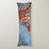 Graceful Koi II Lichaamskussen (Voorkant Verticaal)