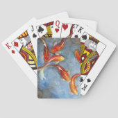 Graceful Koi II Pokerkaarten (Achterkant)