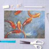 Graceful Koi II Tissuepapier (Craft)