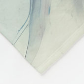 Graceful kolibrie in Waterverf Fleece Deken (Hoek)