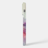 Graceful kolibrie in Waterverf iPhone Hoesje (Linkerkant)