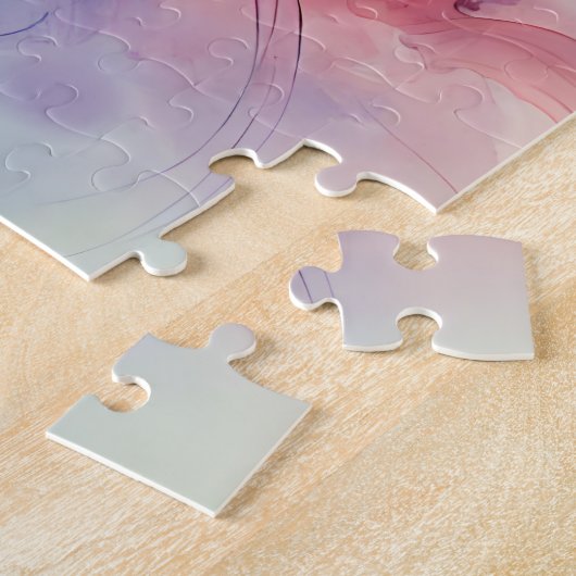 Graceful kolibrie in Waterverf Legpuzzel (Zijkant)