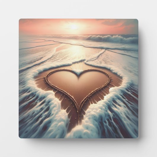 "Graceful Love" Desktop Plaque Fotoplaat (Voorkant)