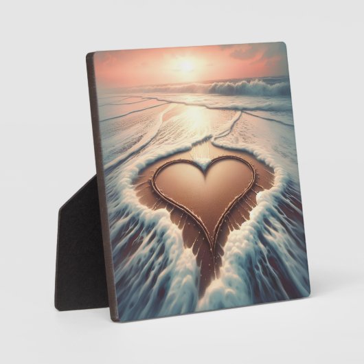 "Graceful Love" Desktop Plaque Fotoplaat (Voorkant)