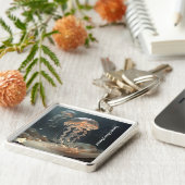 "Graceful Ocean Elegance" Sleutelhanger (Zijkant)