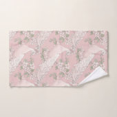 Graceful Peacock ornament Towel Bad Handdoek (Handdoek)