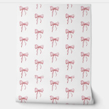 Graceful Pink Ribbon Pattern