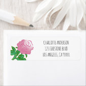 Graceful Pink Rose Etiket (Insitu)