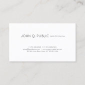 Graceful Professional minimalistisch modern design Visitekaartje (Voorkant)