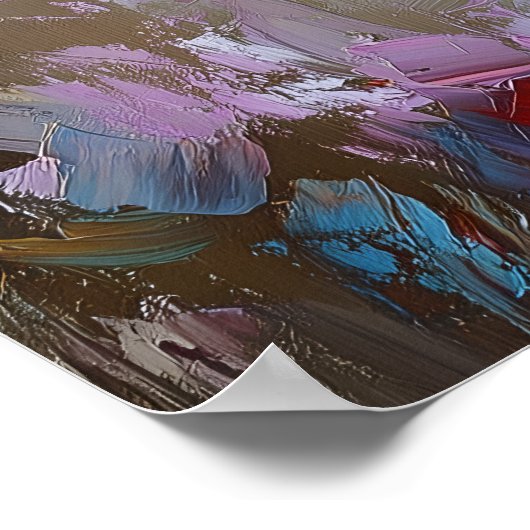 Graceful Ragdoll Cat in a Flower Garden – Soft Pas Poster (Hoek)