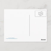 Graceful Red Daylily Briefkaart (Achterkant)