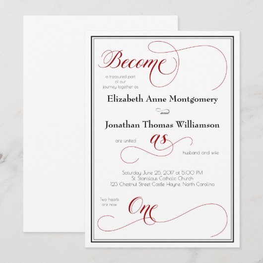 Graceful Red wordt een Christelijke weddenschap-Ka (Voorkant / Achterkant)