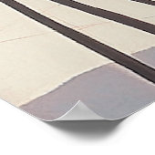 Graceful Reflections: moderne balletkunst Poster (Hoek)