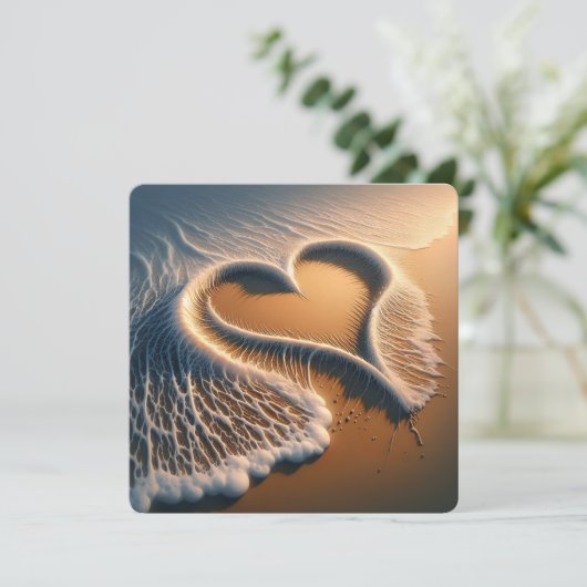 "Graceful Response" Wenskaart 2 Kaart (Staand voorkant)