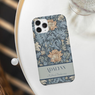 Graceful Retro Bloemen Retirement Gifts voor Mam Case-Mate iPhone 14 Hoesje
