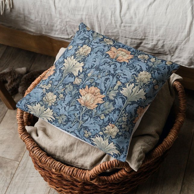 Graceful Retro Bloemen Retirement Gifts voor Mam Kussen (Graceful Retro Flowers Retirement Gifts for Mom)