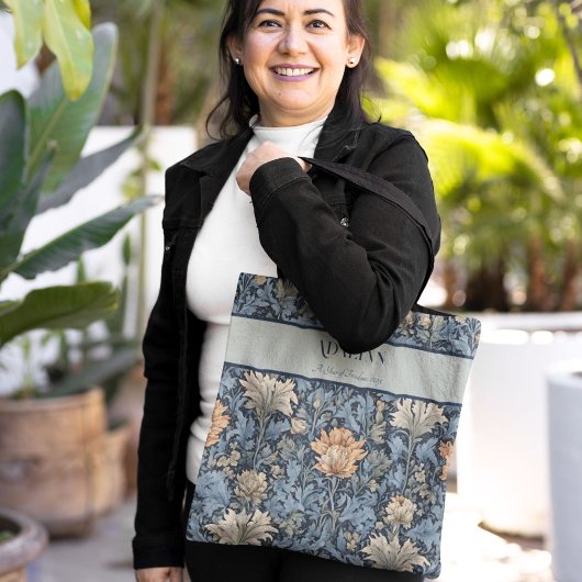 Graceful Retro Bloemen Retirement Gifts voor Mam Tote Bag