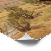 Graceful Rides of Romance: Wild West fluistert Perfect Poster (Hoek)