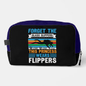 Graceful Scuba Diver in onderwatergelukzaligheid Toilettasje (Voorkant)