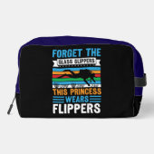 Graceful Scuba Diver in onderwatergelukzaligheid Toilettasje (Achterkant)