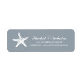 Graceful Starfish | Retouradres Etiket (Voorkant)
