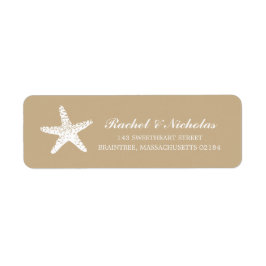 Graceful Starfish | Retouradres Etiket