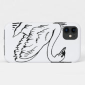 Graceful Swan Case-Mate iPhone Case (Achterkant (horizontaal))