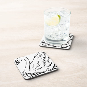 Graceful Swan Drankjes Onderzetter
