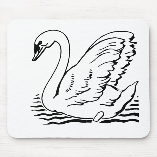 Graceful Swan Muismat (Voorkant)