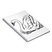 Graceful Swan Notitieboek (Rechterzijde)