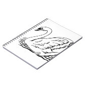 Graceful Swan Notitieboek (Linkerzijde)