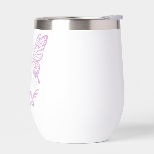 Graceful swan with butterfly wings (Links)